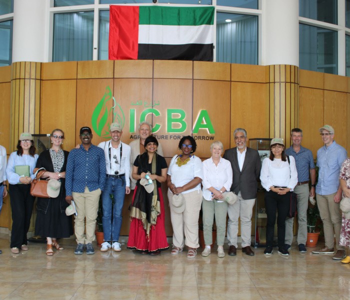 The Importance of Soil: ISDC’s Trip to the International Center for Biosaline Agriculture in Dubai