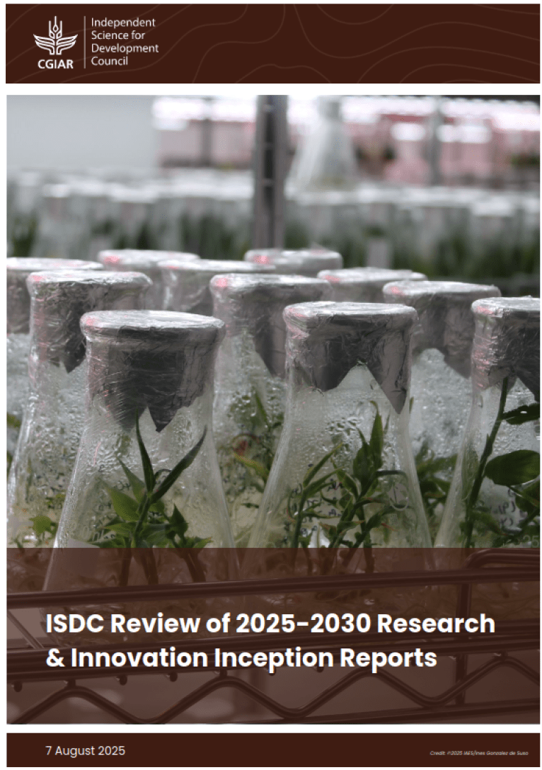 ISDC review cover page